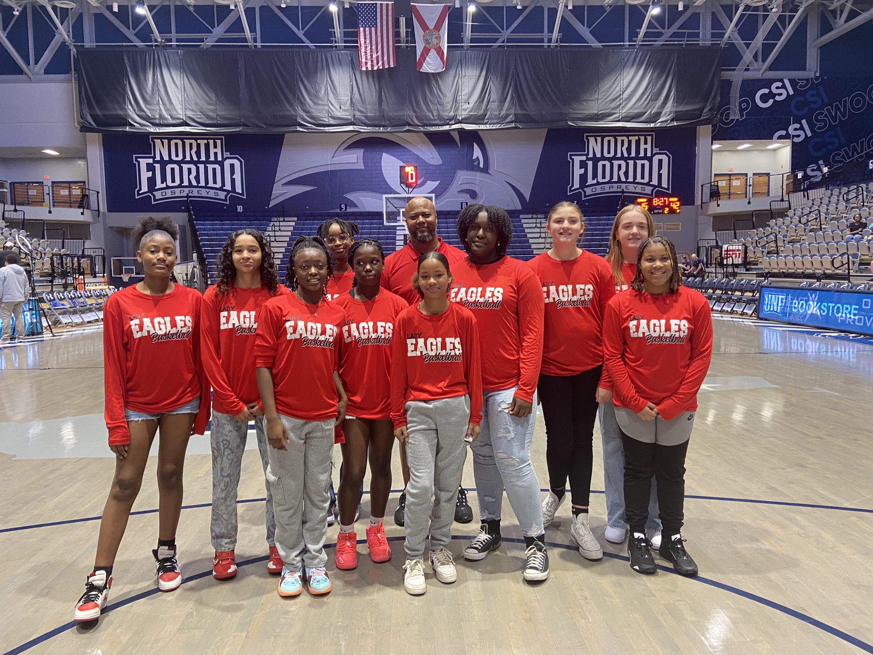 Run & Shoot team together on the court